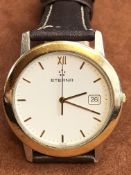 Gents Eterna Swiss made quartz watch with date - g
