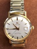 Gents Gold plated Tissot Visodate sea star 7 autom