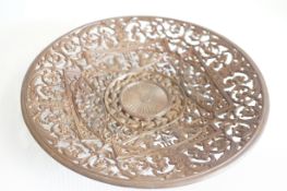 Cast iron coalbrookdale ornate dish