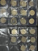 Coin album to include 1 pound coins & 10p coins