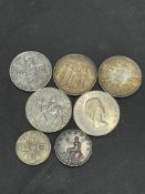 Coin collection to include 1890 victorian double f