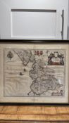 Joan Blaeu, Lancashire Map, c.1645