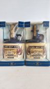 Two Lambs Navy Rum commemorative ceramic decanters, boxed