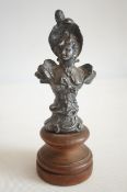 Art nouveau lady figure