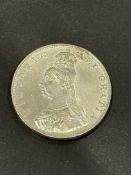 Victorian 1887 double florin