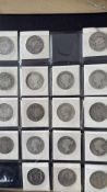 18 Mainly Victorian half crowns /1x William IIII