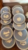 Wedgwood Jasperware Christmas Plate Collection, 1969 1994 (c.15)