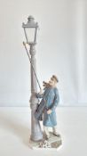 LladrÃ³ Porcelain Figurine â€œLamplighterâ€, Model 5105, 1983