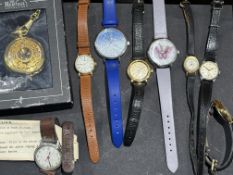 Group of wristwatches