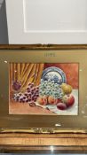 1926 Watercolour Still Life by A.R. James