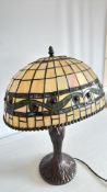 Tiffany-Style Stained Glass Table Lamp