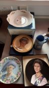 Royal commemorative ceramics, 5 pcs