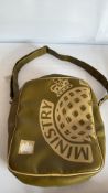Ministry of Sound branded vinyl shoulder bag