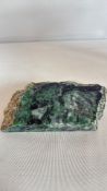 Nephrite jade rough slab