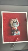 Lorna bailey Framed cat good catch