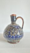 Royal Doulton Lambeth George Tinworth jug signed