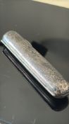 Victorian Silver cigar holder maker D J B date let
