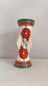 Wedgwood Clarice Cliff Yo Yo vase