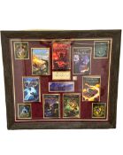 J.K. Rowling signed Harry Potter framed presentati