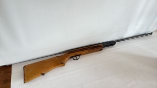 Vintage Wooden-Stock Air Rifle .22 calibre