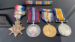 Collection of military medals - 'The great war for