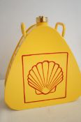 Yellow shell petrol can