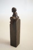 Oriental carved buddha