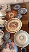 Collection of British Royal commemorative ceramics and Wedgwood jasperware, c.1980â€“2012