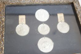 Framed edward & Elizabeth coronation