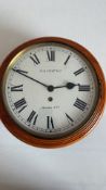 P. Andrews, Arreton I.W. Victorian drop-dial wall clock