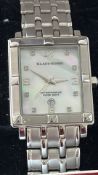 Klaus Kobec wristwatch with mother of pearl