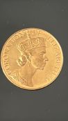 1953 Queen Elizabeth II Coronation commemorative medal