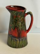 Anita Harris bluebell wood signed in gold