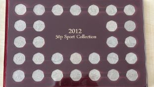 2012 50p sport collection