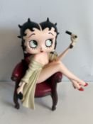 Betty Boop hairdresser figure