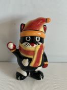 lorna bailey snowballing cat