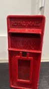 Cast Iron Royal Mail Elizabeth II Wall Post Box