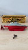 Sutcliffe Unda-Wunda tinplate clockwork submarine, boxed - working