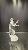 Swarovski SCS Pierrot Masquerade crystal figurine, 1999