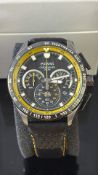 Pulsar chronograph divers watch with box, outer bo