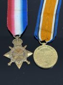 2 WWI medals