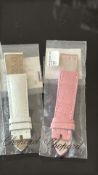 Chopard original unused leather watch straps x3