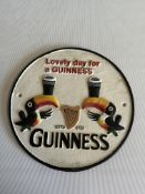 Cast iron Guinness sign Lovely day for a Guinness