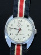 Gents Oris trio mechanical wristwatch