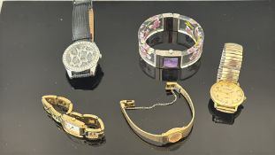 Collection of wristwatches