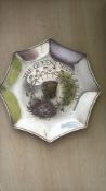 Mappin & Webb Silver Jubilee electroplated commemorative dish, 1977