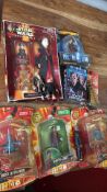 Star Wars and Doctor Who collectible figure assortment, c.11 pcs