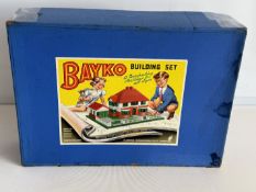 Bayko vintage toy building set boxed