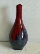 Royal doulton flambe veined vase No 1612