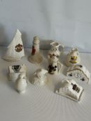 Bag of crested ware